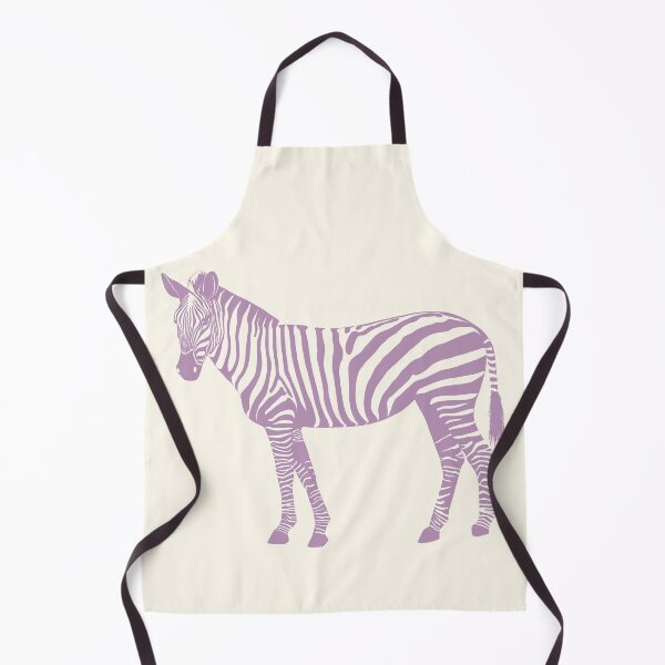 Item preview, Minimal Monochrome Zebra Line Art Scandinavian Style Animal Illustration Purple designed and sold by Nasdigitalart.