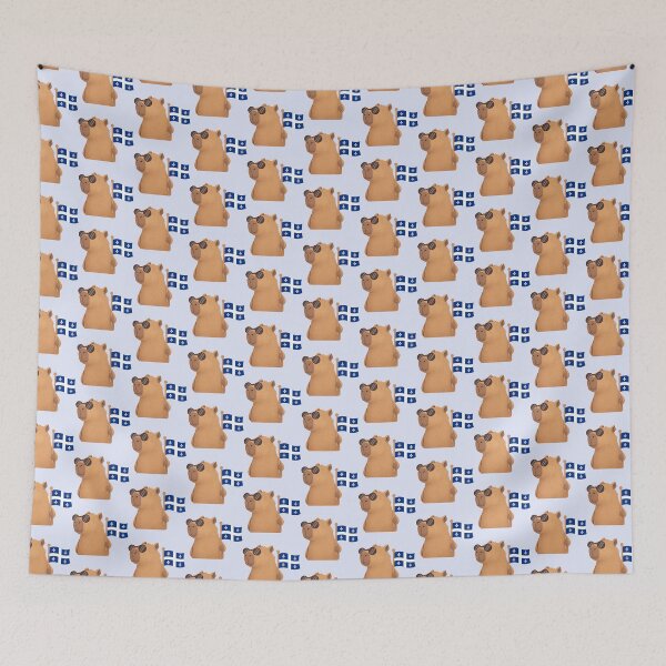 Item preview, Cute Quebec capybara designed and sold by FatBirdie.