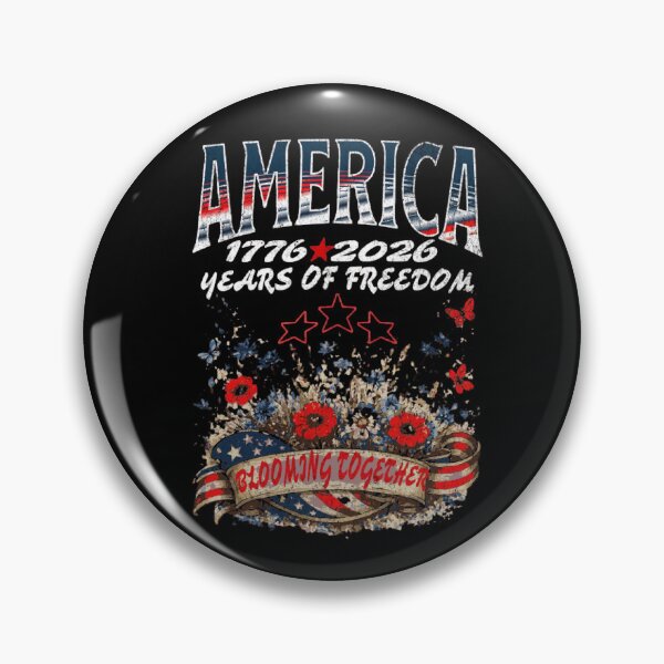 Item preview, America Freedom Blooming Together Textured Design designed and sold by DivineHaven.