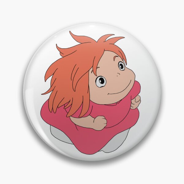 Item preview, Ponyo Cute Bracing Solo Illustration designed and sold by Iska-Designs.