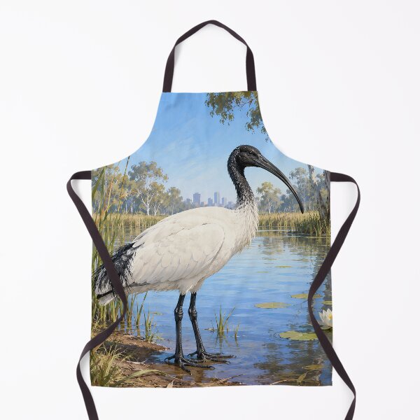 Item preview, Australian White Ibis in Wetland designed and sold by Pixel Junkies Studio.