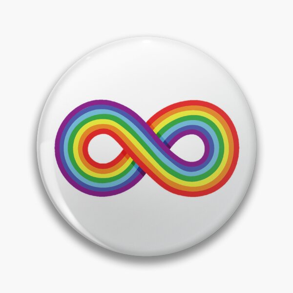 Item preview, Neurodivergent infinity? designed and sold by hergoneblue.