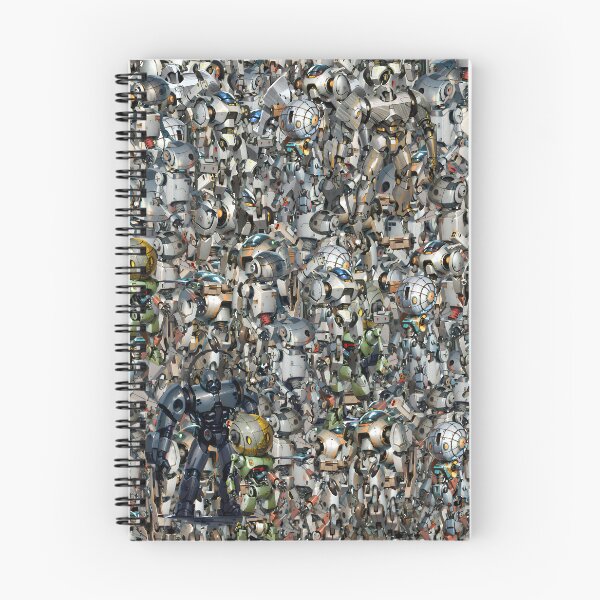 Item preview, Robot junk yard designed and sold by Glenbobagins.