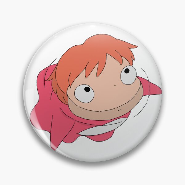 Item preview, Ponyo Fish Cute Under Water Solo Illustration designed and sold by Iska-Designs.