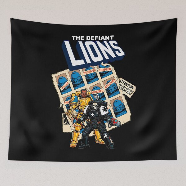 Item preview, The Defiant Lions designed and sold by BravenBold.