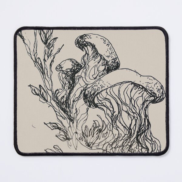 Item preview, Mushrooms | Scribbled Ink designed and sold by Combat the Apathy.