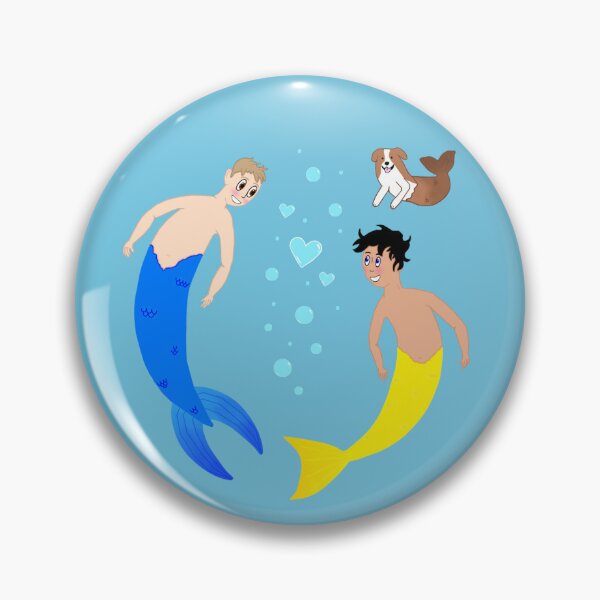 Item preview, Heartstopper Mermen - Nick, Charlie, and Nellie designed and sold by quacksondesigns.