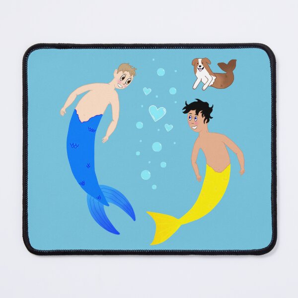 Item preview, Heartstopper Mermen - Nick, Charlie, and Nellie designed and sold by quacksondesigns.