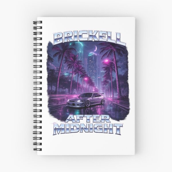Item preview, Brickell Miami Y2K Night Drive Streetwear Aesthetic designed and sold by piketo.