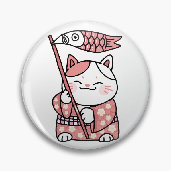 Item preview, Happy Maneki Neko in Kimono Sticker Pack designed and sold by AnimaliaStar.
