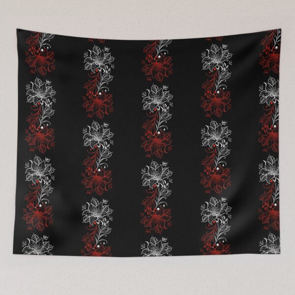 Item preview, White and red lilies designed and sold by 7Delamancha.
