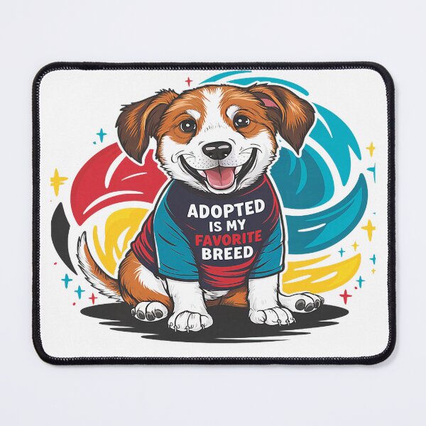 Item preview, Adopted Is My Favorite Breed - Puppy Love Pro Adoption Premium Tri-blend T-Shirt designed and sold by KTY-NUSS.