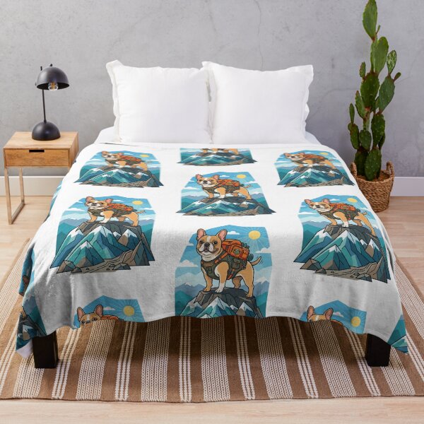 Item preview, French Bulldog Hiking Club Outdoor Adventure Dog Mom designed and sold by PictoVibe.
