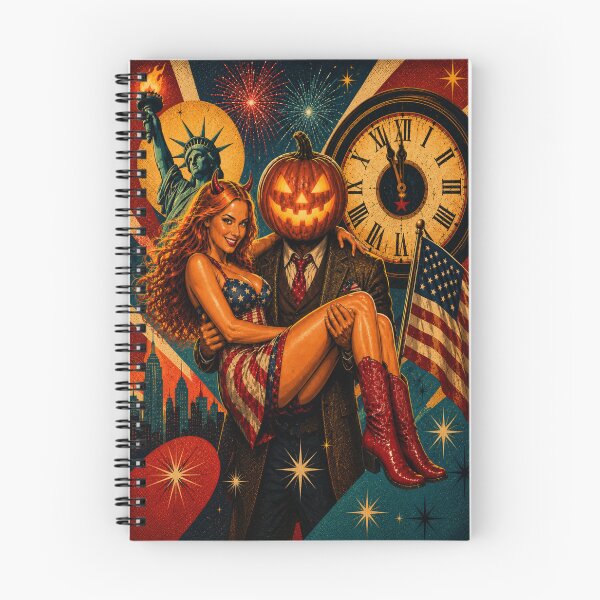 Item preview, Headless Horseman Patriotic Celebration - Retro Gothic Fantasy Art designed and sold by TheHorsemanRidesAgain.