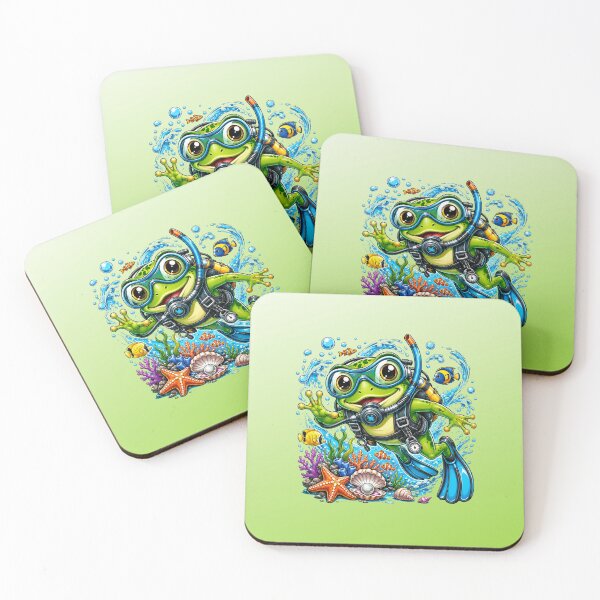 Item preview, Frog Scuba designed and sold by skkyfaithArtz.