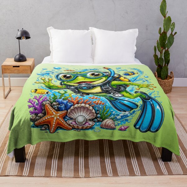 Item preview, Frog Scuba designed and sold by skkyfaithArtz.