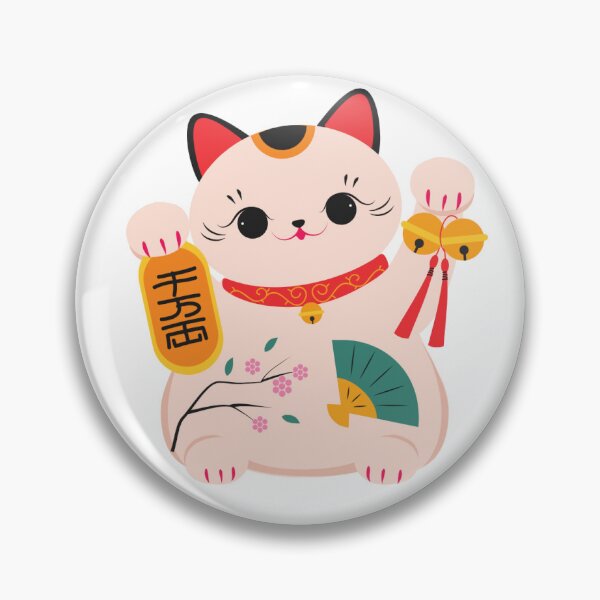 Item preview, Charming Lucky Maneki Neko Sticker Pack designed and sold by AnimaliaStar.