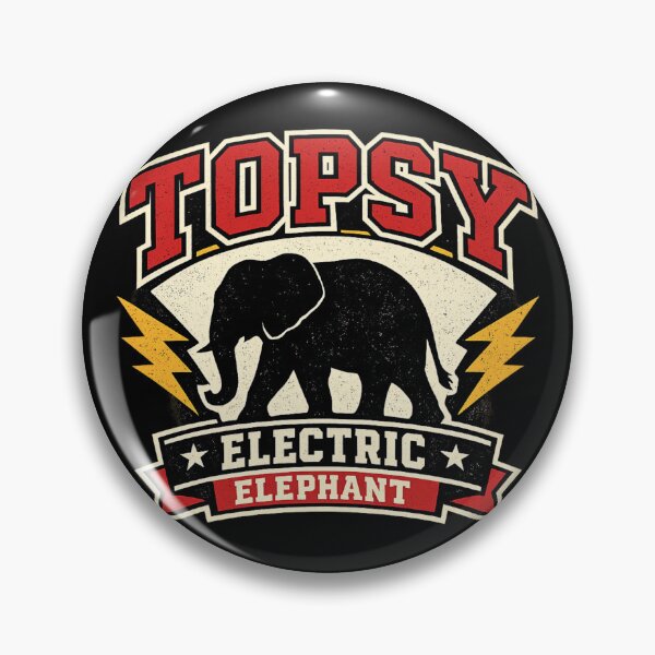 Item preview, Topsy the Electric Elephant designed and sold by pUNKnown.