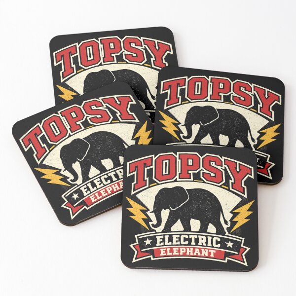Item preview, Topsy the Electric Elephant designed and sold by pUNKnown.
