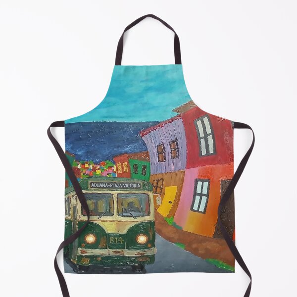 Item preview, Trolleybus through the city of Valparaíso. designed and sold by GRIDADIS-GRIDART.
