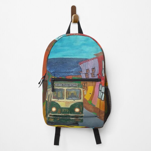 Item preview, Trolleybus through the city of Valparaíso. designed and sold by GRIDADIS-GRIDART.