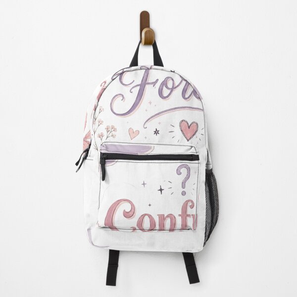 Item preview, Confused Forever Cute Pastel Quote Design | Kawaii Aesthetic Typography designed and sold by Sanika arts .