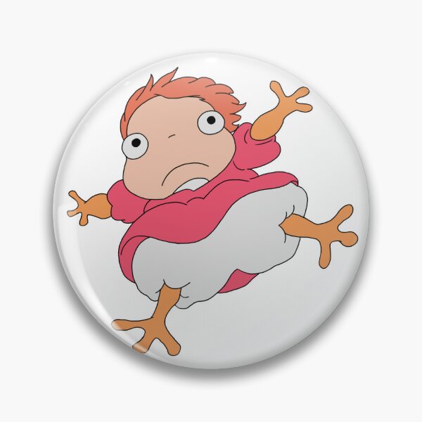 Item preview, Ponyo Fish Transform Cute Spread Solo Illustration designed and sold by Iska-Designs.
