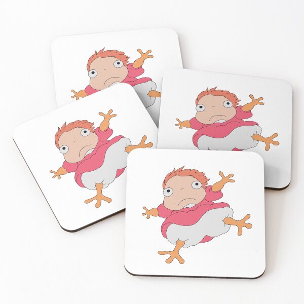 Item preview, Ponyo Fish Transform Cute Spread Solo Illustration designed and sold by Iska-Designs.