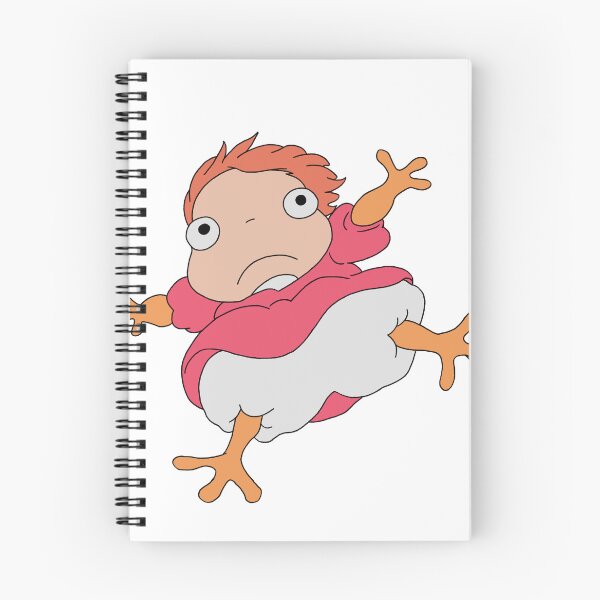 Item preview, Ponyo Fish Transform Cute Spread Solo Illustration designed and sold by Iska-Designs.
