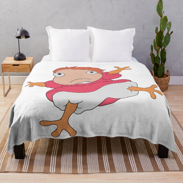 Item preview, Ponyo Fish Transform Cute Spread Solo Illustration designed and sold by Iska-Designs.