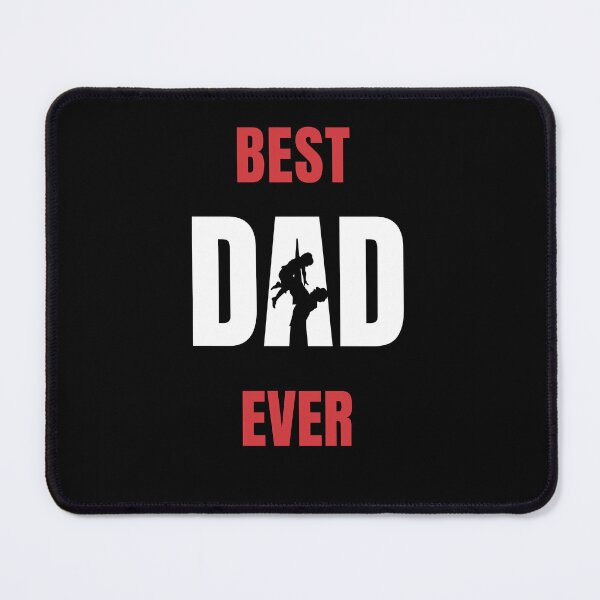 Item preview, Best Dad Ever – Bold Father Silhouette Design designed and sold by MadeByMira.
