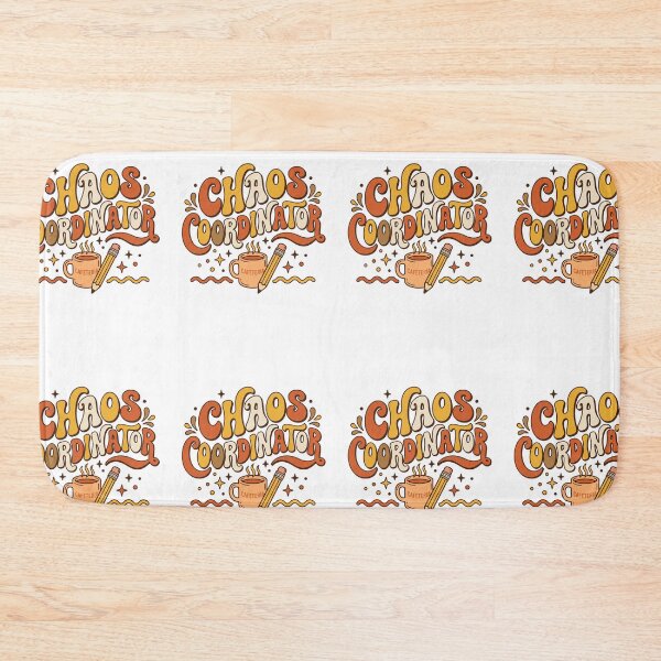 Item preview, Teacher Chaos Coordinator Coffee Retro Classroom Humor designed and sold by PictoVibe.