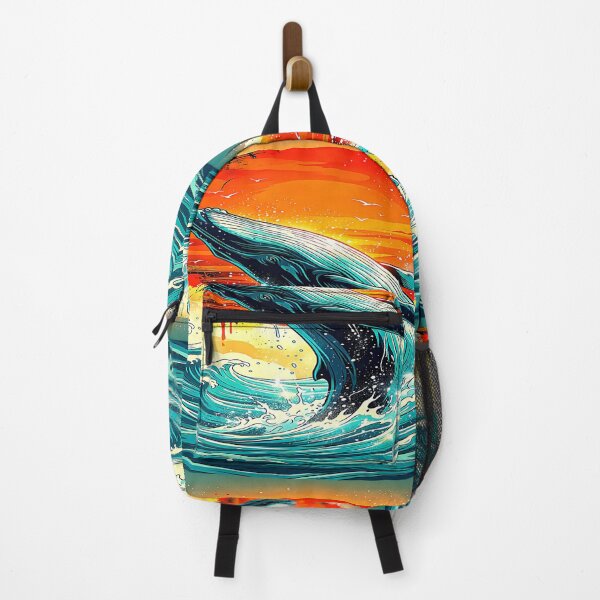 Item preview, Japan Surfing Pattern Beach Design of Red Sun&Wave  Pool Camping Yoga Gift For Friends designed and sold by PIKASSO2026.
