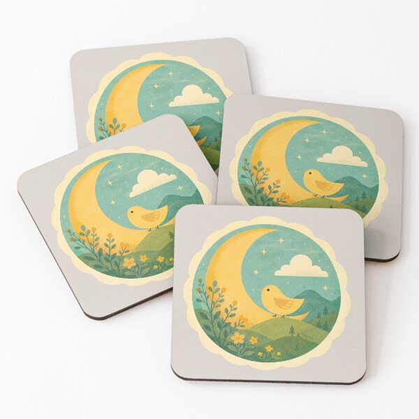 Item preview, Moon Over the Hills designed and sold by mellow-koko.