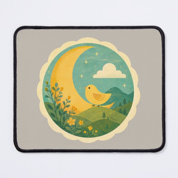 Item preview, Moon Over the Hills designed and sold by mellow-koko.