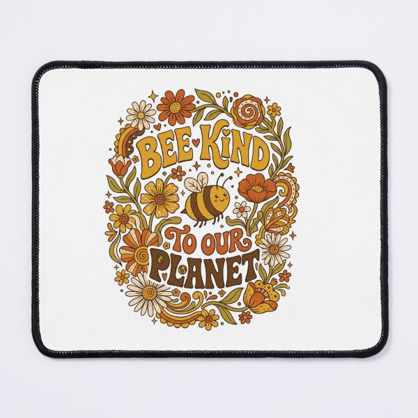 Item preview, Vintage 70s Bee Kind To Our Planet Eco Activism designed and sold by PictoVibe.