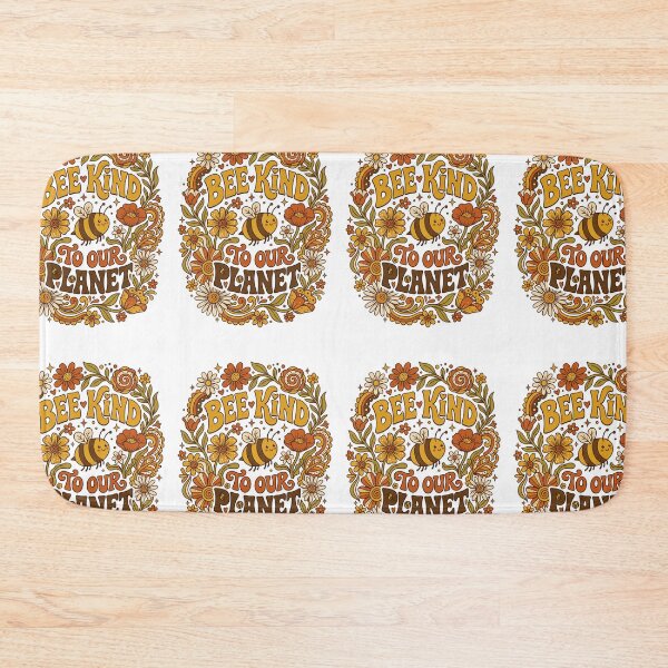 Item preview, Vintage 70s Bee Kind To Our Planet Eco Activism designed and sold by PictoVibe.