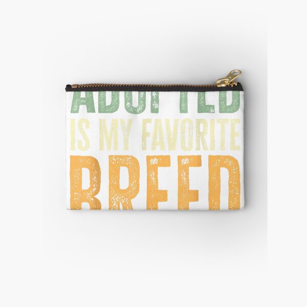 Item preview, Adopted is My Favorite Breed Funny Dog Adoption Men Women Kids T-Shirt designed and sold by kevincuellar.