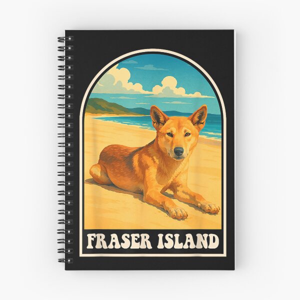 Item preview, Kgari Australia Fraser Island Dingo designed and sold by goombi-creative.