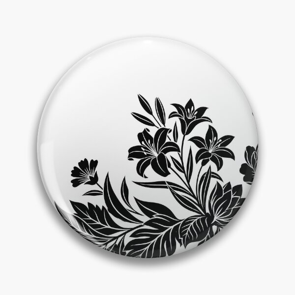 Item preview, Timeless Floral Silhouette designed and sold by BrunoLinuxArt.