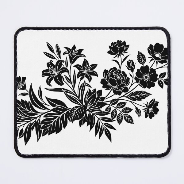 Item preview, Timeless Floral Silhouette designed and sold by BrunoLinuxArt.