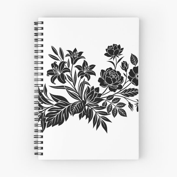 Item preview, Timeless Floral Silhouette designed and sold by BrunoLinuxArt.