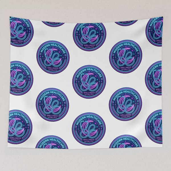 Item preview, Night Shift Vibes Nurse Medical Stethoscope Neon Moon designed and sold by PictoVibe.