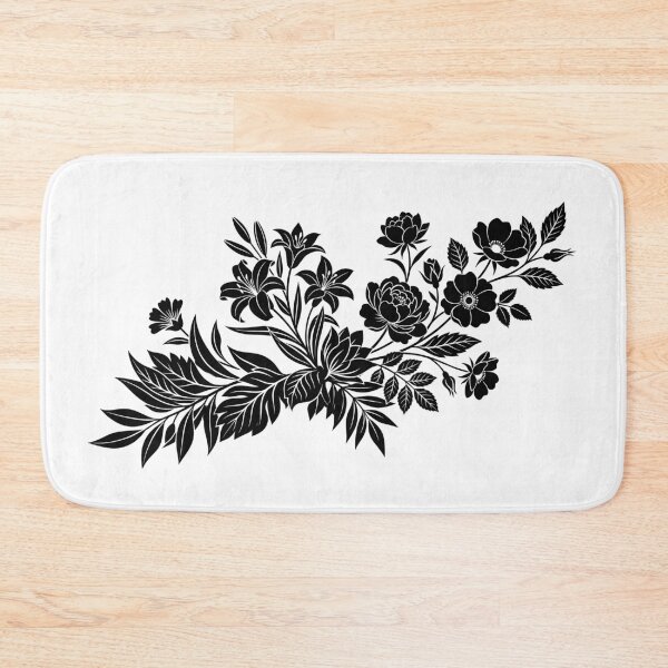 Item preview, Timeless Floral Silhouette designed and sold by BrunoLinuxArt.