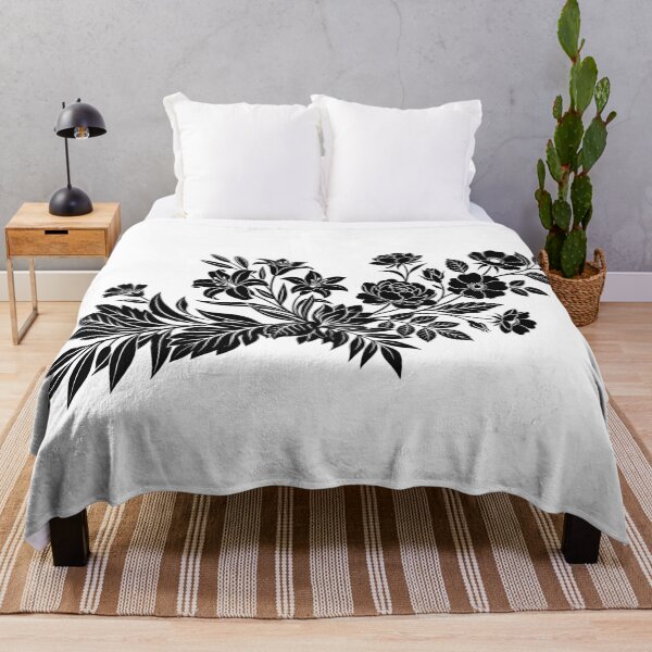 Item preview, Timeless Floral Silhouette designed and sold by BrunoLinuxArt.