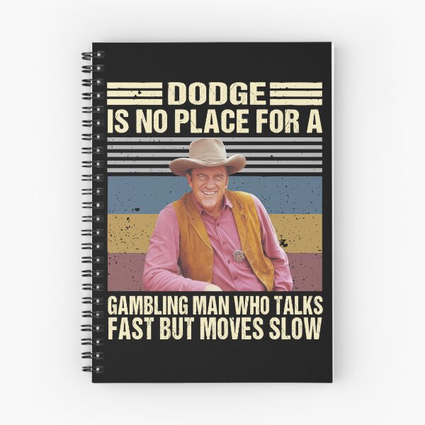 Item preview, Vintage Dodge is No Place for A Gambling Man Gunsmoke designed and sold by Cardinsardina.