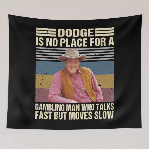 Item preview, Vintage Dodge is No Place for A Gambling Man Gunsmoke designed and sold by Cardinsardina.