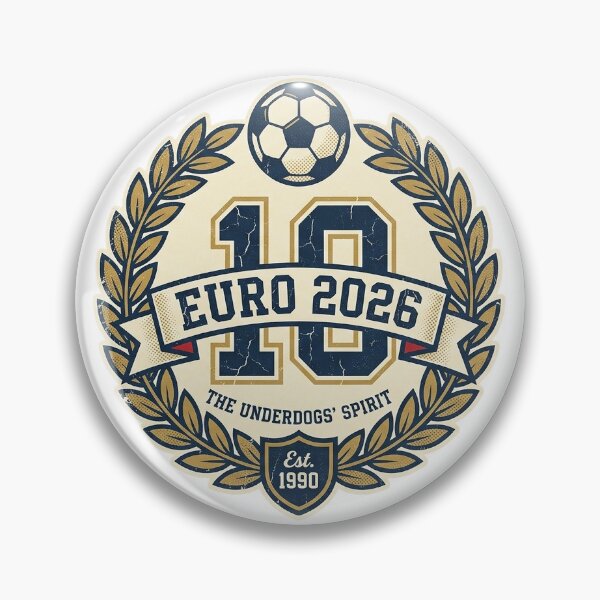 Item preview, Terrace Core 2026 — Vintage Soccer Badge — 90s Football Casuals Aesthetic designed and sold by Farhad Mamo.
