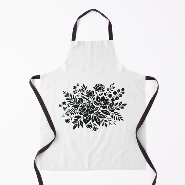 Item preview, Elegant Timeless Floral Silhouette designed and sold by BrunoLinuxArt.