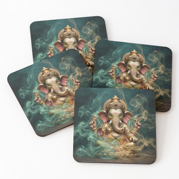 Item preview, Golden Ganesha Sacred Spiritual Art designed and sold by Loveinfinite369.